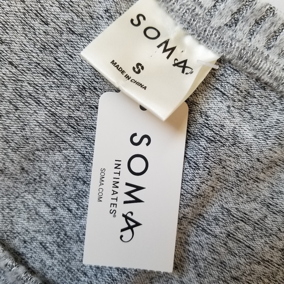 New Soma Gray Heather Tank Top - Picture 4 of 5